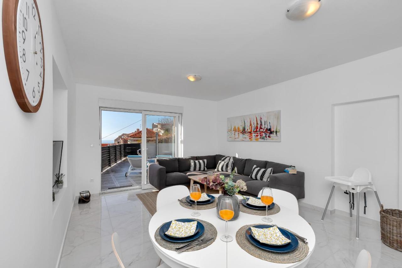 Apartment Lotte With Private Pool In The City Center! 马卡尔斯卡 外观 照片