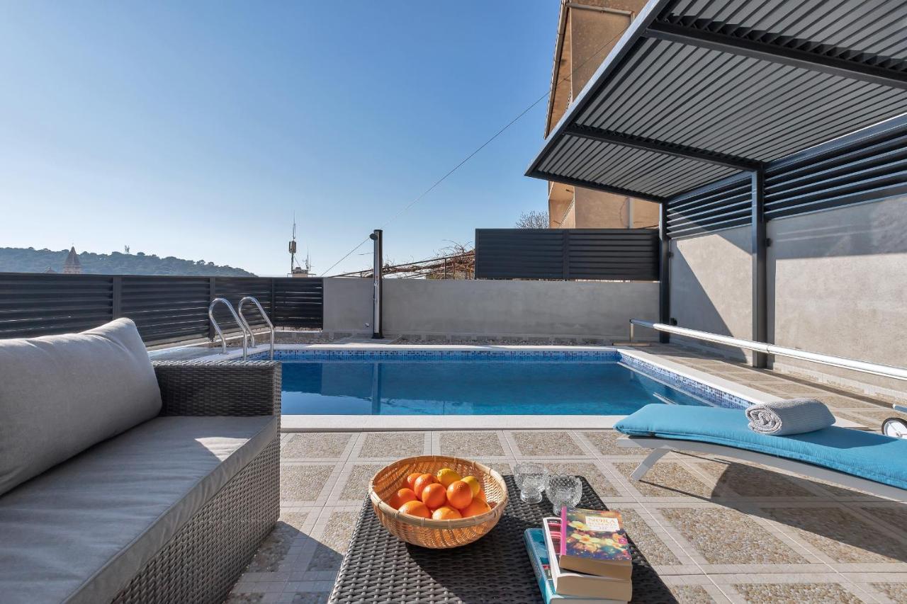 Apartment Lotte With Private Pool In The City Center! 马卡尔斯卡 外观 照片