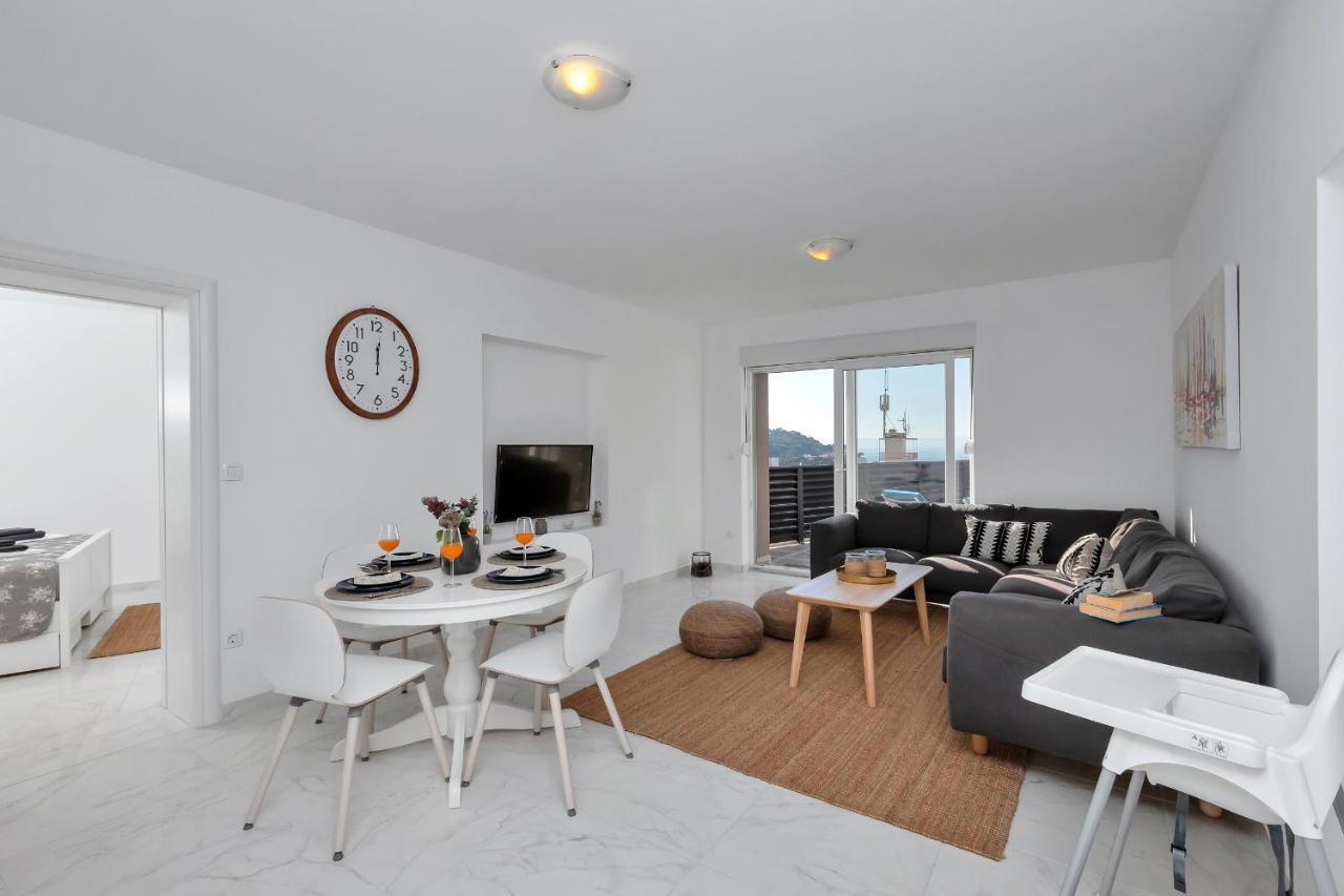 Apartment Lotte With Private Pool In The City Center! 马卡尔斯卡 外观 照片