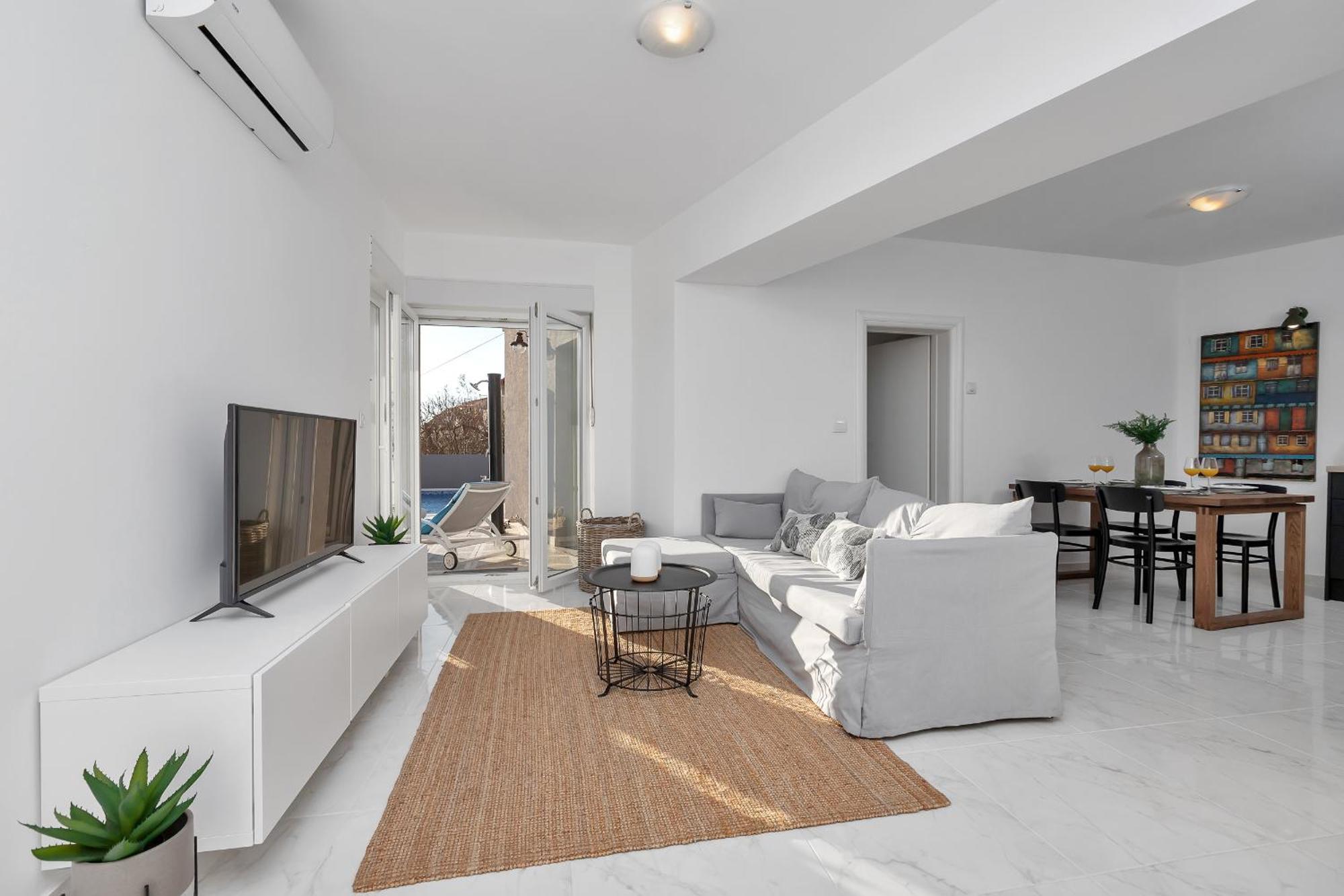 Apartment Lotte With Private Pool In The City Center! 马卡尔斯卡 客房 照片